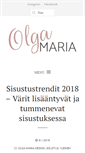 Mobile Screenshot of olgamaria.fi