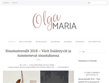 Tablet Screenshot of olgamaria.fi